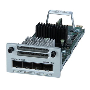 C3850-NM-4-10G mới 4 cổng 10ge Plug-in Mô-đun Mở rộng mạng chuyển đổi FCC chứng nhận - Product Image 5