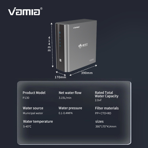 Grifo Inteligente Vamia para Debajo del Fregadero, Diseño sin Tanque, Autolimpiante, 1200 GPD, 3 Etapas, Gran Flujo, Plástico <span class=keywords><strong>RO</strong></span>, para Hotel y Hogar - Product Image 6