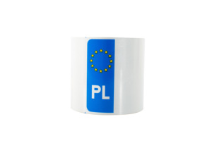 Lámina Reflectante para Matrícula <span class=keywords><strong>de</strong></span> Coche con Adhesivo y Placa <span class=keywords><strong>de</strong></span> Aluminio Tipo Relieve - Product Image 2