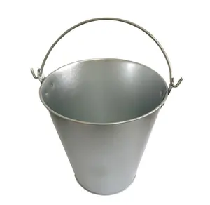 High Quality Cheap Price Customization Logo BPA Free Beverage Tubs Tinplate Iron Steel Bucket For Bar Ice Buckets