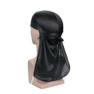 Vente en gros <span class=keywords><strong>Livraison</strong></span> <span class=keywords><strong>rapide</strong></span> Foulard Bonnet Chapeau de pirate Bonnets de chimiothérapie <span class=keywords><strong>Durag</strong></span> Chapeau Turban pour femmes musulmanes <span class=keywords><strong>Durag</strong></span> uni en soie pour hommes - Product Image 6