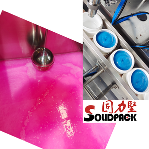 Solidpack servo động cơ Nhớt chất lỏng mỹ phẩm Mặt Kem cơ thể chà Máy chiết rót - Product Image 4