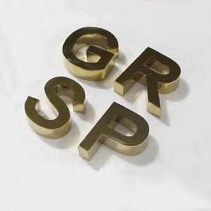 SP SIGN produttore personalizzato <span class=keywords><strong>3D</strong></span> lettera del negozio in acciaio inox segno retroilluminato edificio Business segno Logo all'aperto negozio di metallo lettera - Product Image 5