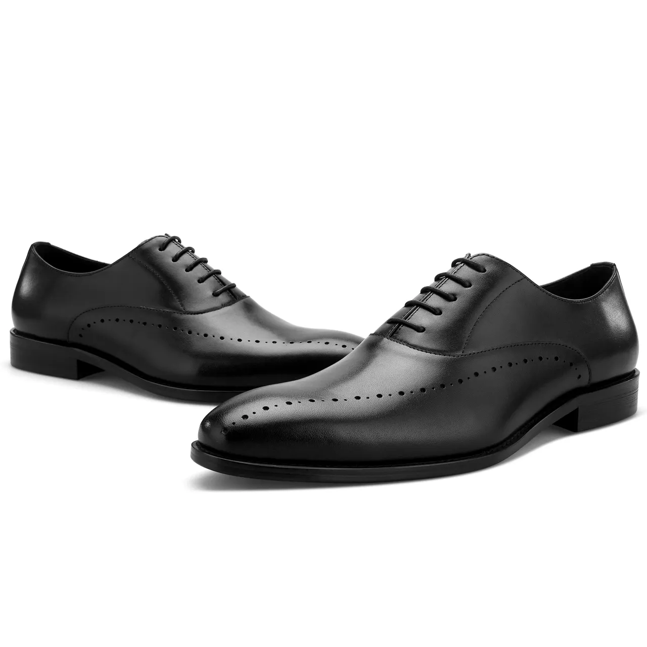 N506PK65 최고의 품질 하드 착용 비즈니스 사무실 옥스포드 블랙 브라운 정품 가죽 드레스 신발