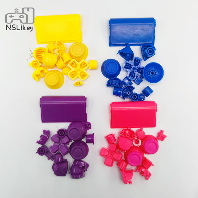 NSLikey L1 R1 L2 R2 Trigger Buttons Replacement for PS4 Controller JDS 001 JDM 010 Buttons Kit