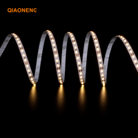 Bande lumineuse LED 12V 2835 120LEDs/m 8mm 3000K Blanc chaud Ra80 IP20 Certifiée CE RoHS Rouleau de 5m pour éclairage commercial