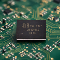 Transformateur Ethernet YX-TEK DIP2005-AG 10/100BASE-T, rapport de transformateur 1CT:1CT, 20 broches DIP pour interface LAN et développement de circuits imprimés