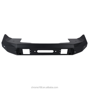 Parachoques delantero de piezas todoterreno <span class=keywords><strong>4x4</strong></span> para Jeep Wrangler JL, accesorios, protector de parachoques para Jeep Steel Bull bar con orificios para sensores - Product Image 4