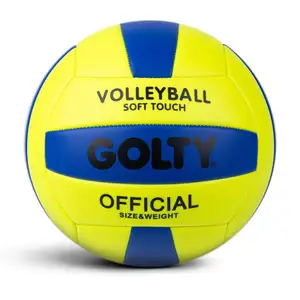 Glow In The Dark Light Up LED Rubber Volley Ball Volleyball Ball With 2 Lights