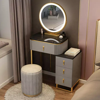 Commode moderne YOUTAI, table à langer en bois pour la chambre à coucher, table de maquillage, coiffeuse pour la chambre à coucher