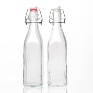 <span class=keywords><strong>Prix</strong></span> compétitif en stock Bouteilles de jus en verre à bouchon basculant avec couvercles 250 ml - 1 L - Product Image 1