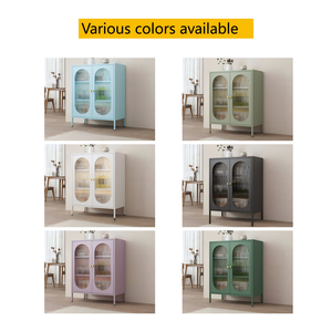 Aparadores Modernos y Duraderos para el Pasillo con Estantes Extraíbles y Cubierta Antipolvo para el Hogar - Product Image 3