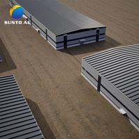 Teja de Aluminio Aislante Sunto, Panel Sándwich Impermeable y Resistente al Calor para Paredes Exteriores, Material para Techos de Almacenes