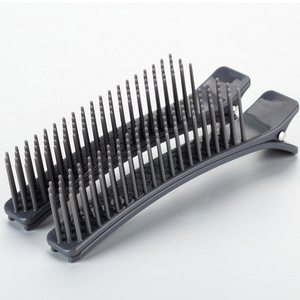 Pince à cheveux double couche avec dents, outil professionnel de salon pour le coiffage, la permanente et la coloration - Product Image 4
