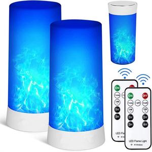 โคมไฟ LED จำลองเปลวไฟแบบเหนี่ยวนำแรงโน้มถ่วง สำหรับตกแต่งสวน งานเทศกาล แสงไฟเปลวไฟ โคมไฟตั้งโต๊ะ - Product Image 2