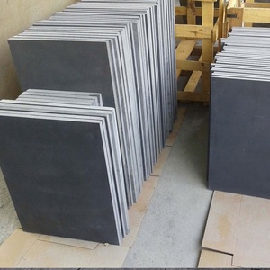 Dalles de sol en pierre culturelle moderne Qingstone pour extérieur, pavés de jardin et de cour, finition de surface fendue, noir anti-acide - Product Image 4