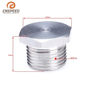 ปลั๊กเซ็นเซอร์ CNSPEED O2 M18x1.5 304 สแตนเลสสำหรับการดัดแปลงยานยนต์ - Product Image 4