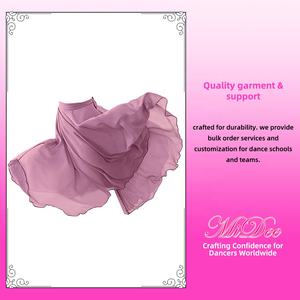 Jupe <span class=keywords><strong>de</strong></span> <span class=keywords><strong>danse</strong></span> lyrique MiDee pour femmes adultes avec laçage réglable et enveloppement pour les spectacles sur scène et l'entraînement en <span class=keywords><strong>studio</strong></span> - Product Image 6