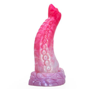 Simulation de godes d'animaux en PVC érotique pour adultes, tentacule de pieuvre, plug anal, alien, loup, cheval, coq, cour arrière - Product Image 4