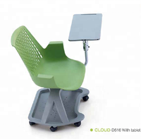 Chaise de bureau exécutive en tissu traditionnel Sena Dream 2202 avec hauteur réglable et accoudoirs fixes - Certifiée BIFMA