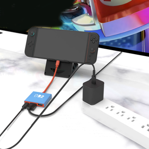 4K/60Hz HD MI Dock for Nintendo Switch 2 for <strong>Switch2</strong> HD Splitter 3 in 1 Port Hub TV Adapter Portable <strong>Docking</strong> <strong>Station</strong> - Product Image 5