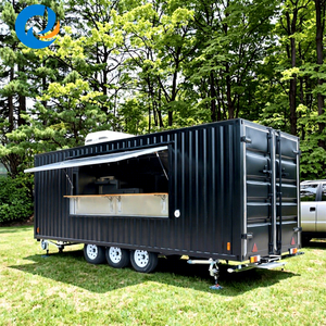 Remolque de Comida Móvil para Jugos, Cerveza, Catering, Carrito de Comida, Helados Italianos, Pizza, Dulces, Camión de Comida con Equipamiento de Cocina Completo y GPS - Product Image 1