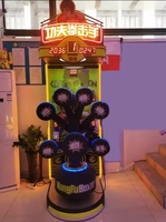 Machine d'arcade de boxe multi-points Jinns Source Factory pour l'entraînement sportif, en bois, à monnayeur, avec interface en anglais