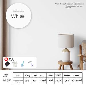 Échantillon Gratuit Peinture à l'Émulsion 01 Peinture Murale Intérieure Acrylique Latex Revêtement Liquide Anti-Moisissure Protection Environnementale à Base d'Eau - Product Image 5