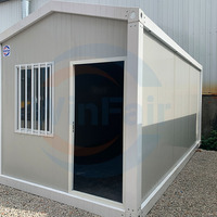 Toit en triangle WinFair Preuve des ouragans Petites maisons mobiles préfabriquées Préfabriquées Roumanie Maisons modulaires préfabriquées en conteneur