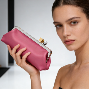 Nuova Borsa Clutch Geometrica di Lusso per Donne, Elegante Borsa da Sera in Pelle PU Premium per Feste Formali, Matrimoni e Balli di Gala - Product Image 4