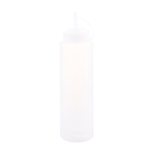 Botella cilíndrica de plástico para salsa, resistente a fugas, para almacenamiento de condimentos líquidos - Product Image 5