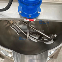 Bouilloire industrielle 100L/200L/300L/400L/500L/800L/1000L à vapeur/gaz/électrique Mélangeur de cuisson Bouilloire