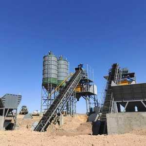 Centrale à béton HZS 25 240 m3/h contrôlée par PLC avec garantie de 2 ans, fabriquée en Chine - Product Image 1