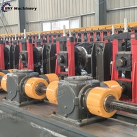 Línea de Producción de Perfiles de Acero para Construcción, Completamente Automática, con 3 Estaciones de Punzonado y Formado de Perfiles C, U y P