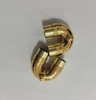 Trumpet Mouthpiece Brass Gold-Plated Repair Parts