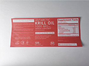 Qinshantang Premium <span class=keywords><strong>Omega</strong></span>-<span class=keywords><strong>3</strong></span> <span class=keywords><strong>Krill</strong></span> yağı Softgel Antarctic <span class=keywords><strong>Krill</strong></span> yağı kapsülleri EPA DHA ve astaksantin ile - Product Image 6