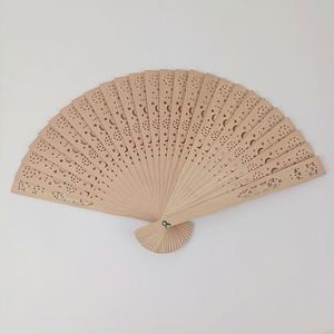 Good Quality Engraved logo Custom <b>Fan</b> 23cm Wood <b>Fan</b> Birthday Baby Party Decor Hand <b>Fans</b> Wholesale Gifts for Guest - Product Image 4