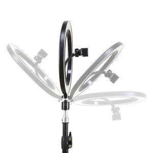 Kit de trépied de support de téléphone de lumière d'anneau vidéo professionnelle pour la création de contenu <span class=keywords><strong>YouTube</strong></span> en direct - Product Image 4