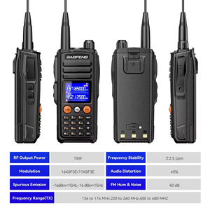 Baofeng Pofung UV-27 longue portée 10W 999CH FM NOAA <span class=keywords><strong>jambon</strong></span> talkie-walkie tri bande type-c correspondance de fréquence en un clic Radio bidirectionnelle - Product Image 5
