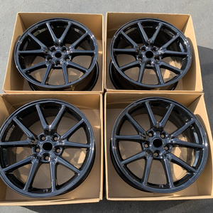 JIFUQI Jantes <span class=keywords><strong>Aero</strong></span> 18 pouces d'usine OEM 1044221-00-C Nouveau noir brillant pour <span class=keywords><strong>Tesla</strong></span> <span class=keywords><strong>Model</strong></span> <span class=keywords><strong>3</strong></span> - Product Image 4
