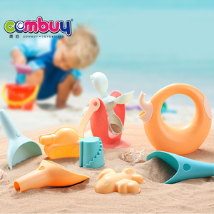 En caoutchouc souple d'été enfants jouer 10 pièces <span class=keywords><strong>silicone</strong></span> eau de <span class=keywords><strong>sable</strong></span> <span class=keywords><strong>jouet</strong></span> de plage - Product Image 3