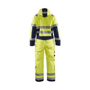 BLAKLADER - 636815303389C54 Multinorm <b>winter</b> <b>overall</b> Yellow/Navy blue - EAN 7330509390863 WORK <b>OVERALLS</b> - Product Image 2