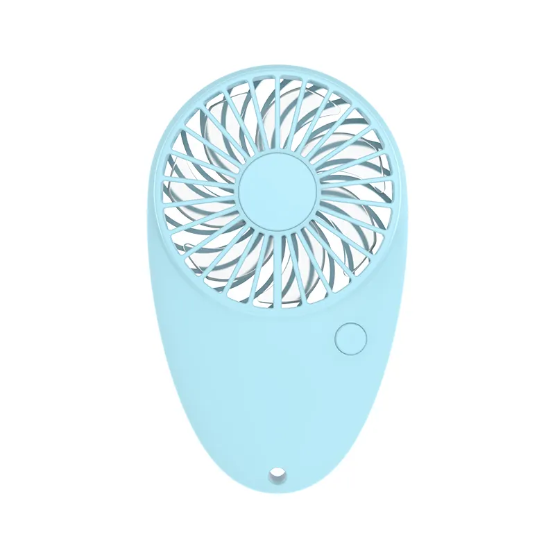 Sommer liefert Mini tragbaren Lüfter Einfach zu bedienender Handheld Glowing Fan Tragbarer USB-Lüfter