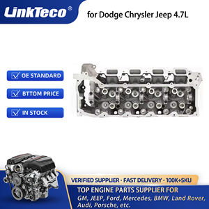 Ensemble de culasse de moteur Linkteco pour Chrysler Liberty Jeep Dodge <span class=keywords><strong>Dakota</strong></span> 4.7L V8 SOHC 16V (côté gauche) 2000-2009 53020801 - Product Image 2