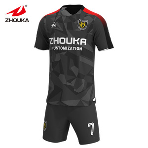 2022-2023 Conjunto De Camiseta De Fútbol Retro Para Hombres Uniformes De Fútbol Personalizados Con Corte Automatizado Al Por Mayor Equipaciones De <span class=keywords><strong>Ftbol</strong></span> - Product Image 4