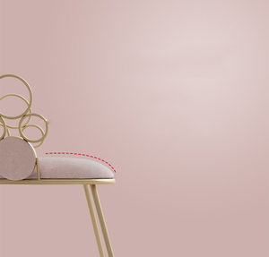 Estilo nórdico muebles para el hogar Base de oro moderna silla de Metal silla <span class=keywords><strong>pies</strong></span> princesa silla sofá pierna resto sofá - Product Image 2