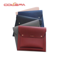 Colefa Agrega Mi Logotipo, Bolsas Multifuncionales para Computadora Portátil, Resistentes al Fuego, de Cuero PU, Simples, para Hombre y Mujer, Bolsas para Laptop y Notebook de China
