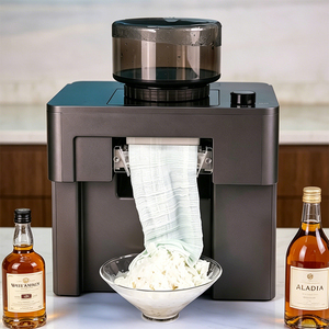 Machine à glace rapide en forme de flocon de neige, machine à glace pilée électrique avec lame en acier inoxydable, réservoir d'eau de 1 L pour la maison et les petits rassemblements - Product Image 3