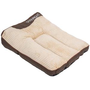 럭셔리 두꺼운 긁힘 방지 정형외과 척추 보호 코튼 강아지 쿠션 침대 중형 대형견 탈부착 가능 세탁 가능 모든 애완동물용 - Product Image 5