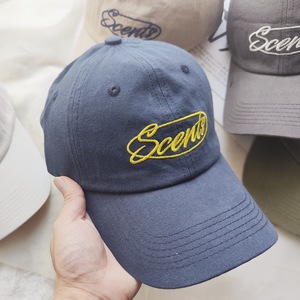 Scents Baseball Cap Cotton Unisex Soft Top Curved Brim Casual <b>Hat</b> Beige Navy Blue Gray Green <b>Khaki</b> Red Black - Product Image 2
